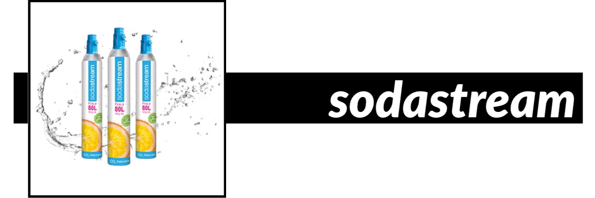 Cs, CAREservice sodastream-banner sodastream - Cilindro Ricarica CO2 Alimentare sodastream  sodastream 